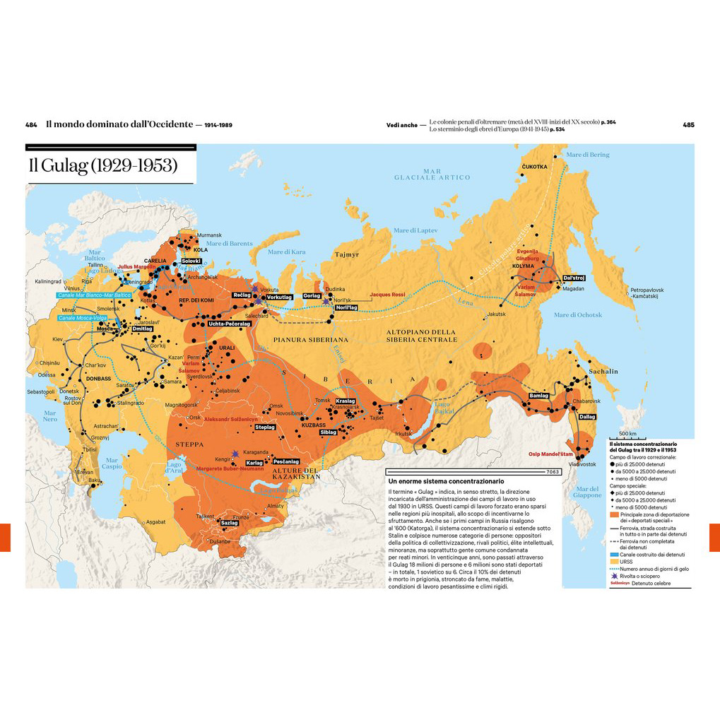 Atlante storico mondiale – La storia dell'Umanità in 500 mappe – Oh!